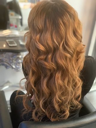 ITS MY HAIR salon haarmodel achter